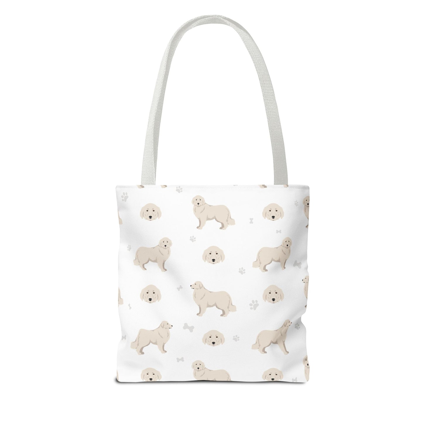 Great Pyrenees Dog Tote Bag, Pyrenees Dog Mom Gift