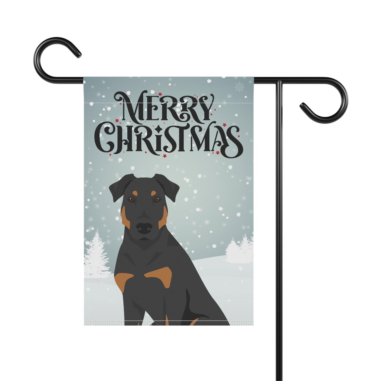 Beauceron Dog Garden Flag