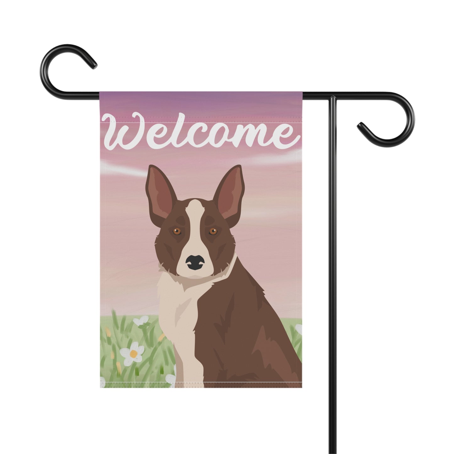 McNab Dog Welcome Garden Flag