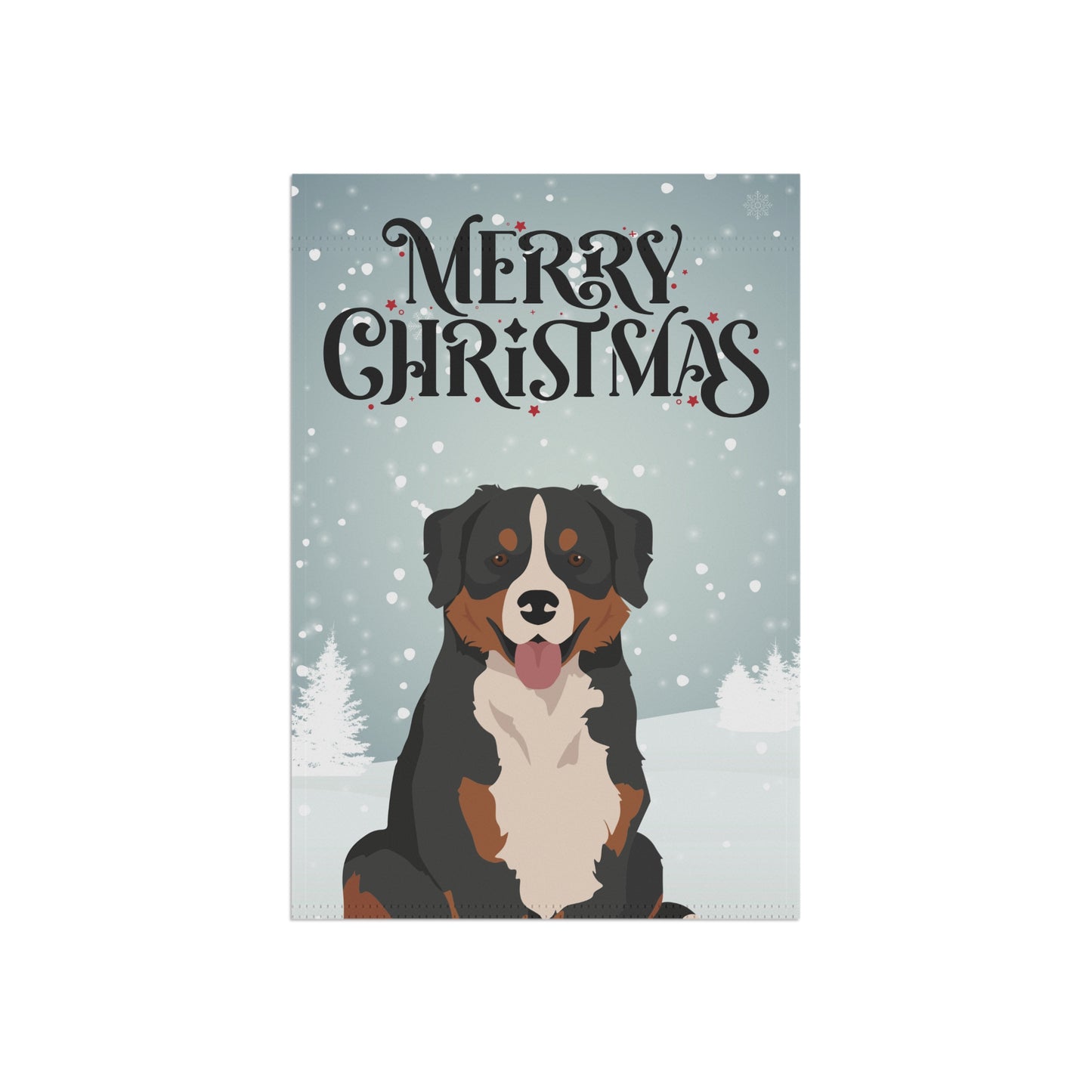 Bernese Mountain Dog Garden Flag