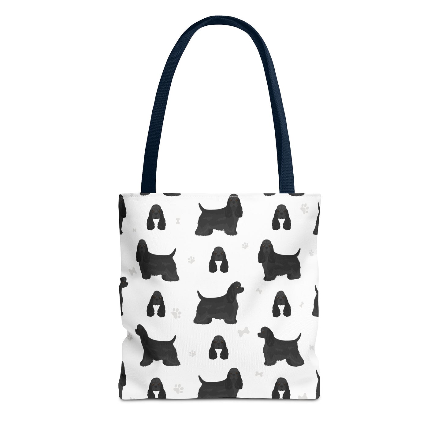 American Cocker Spaniel Dog Tote Bag, Cocker Spaniel Dog Mom Gift