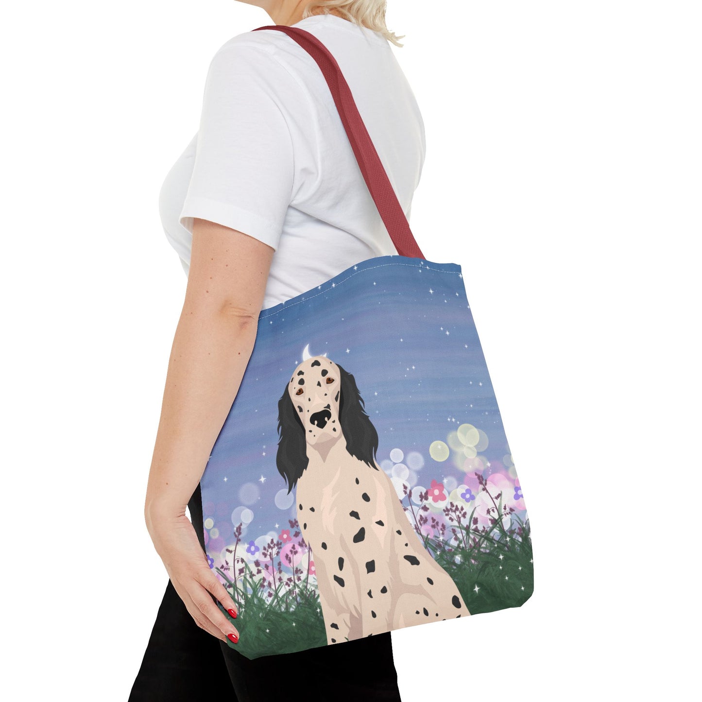 English Setter Dog Tote Bag 16x16