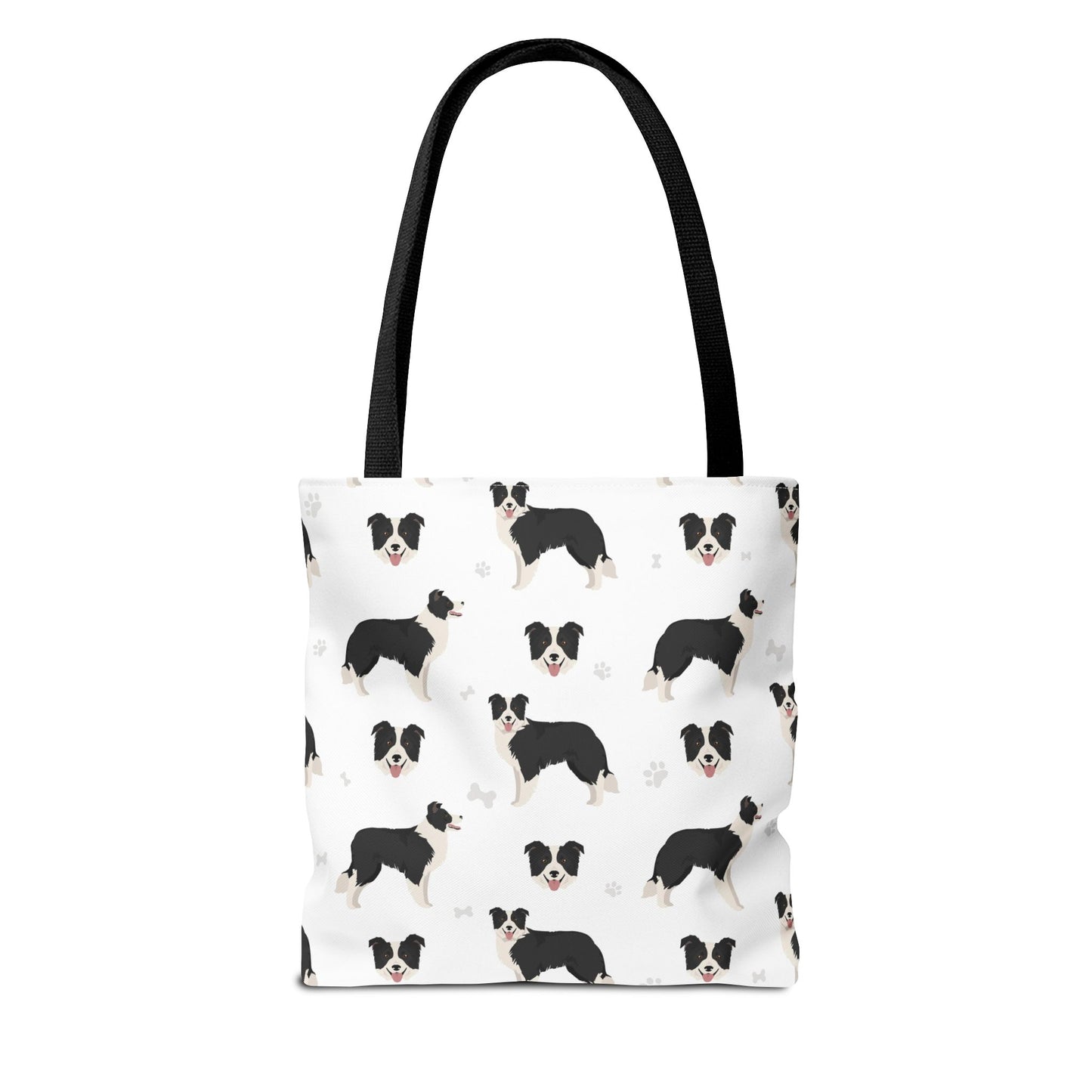 Border Collie Dog Tote Bag, Border Collie Dog Mom Gift