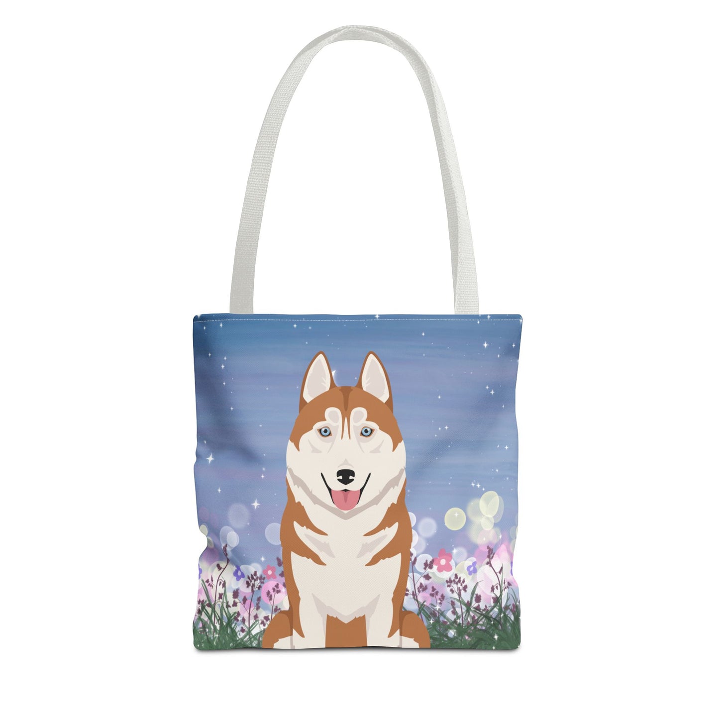 Siberian Husky Dog Tote Bag 13x13
