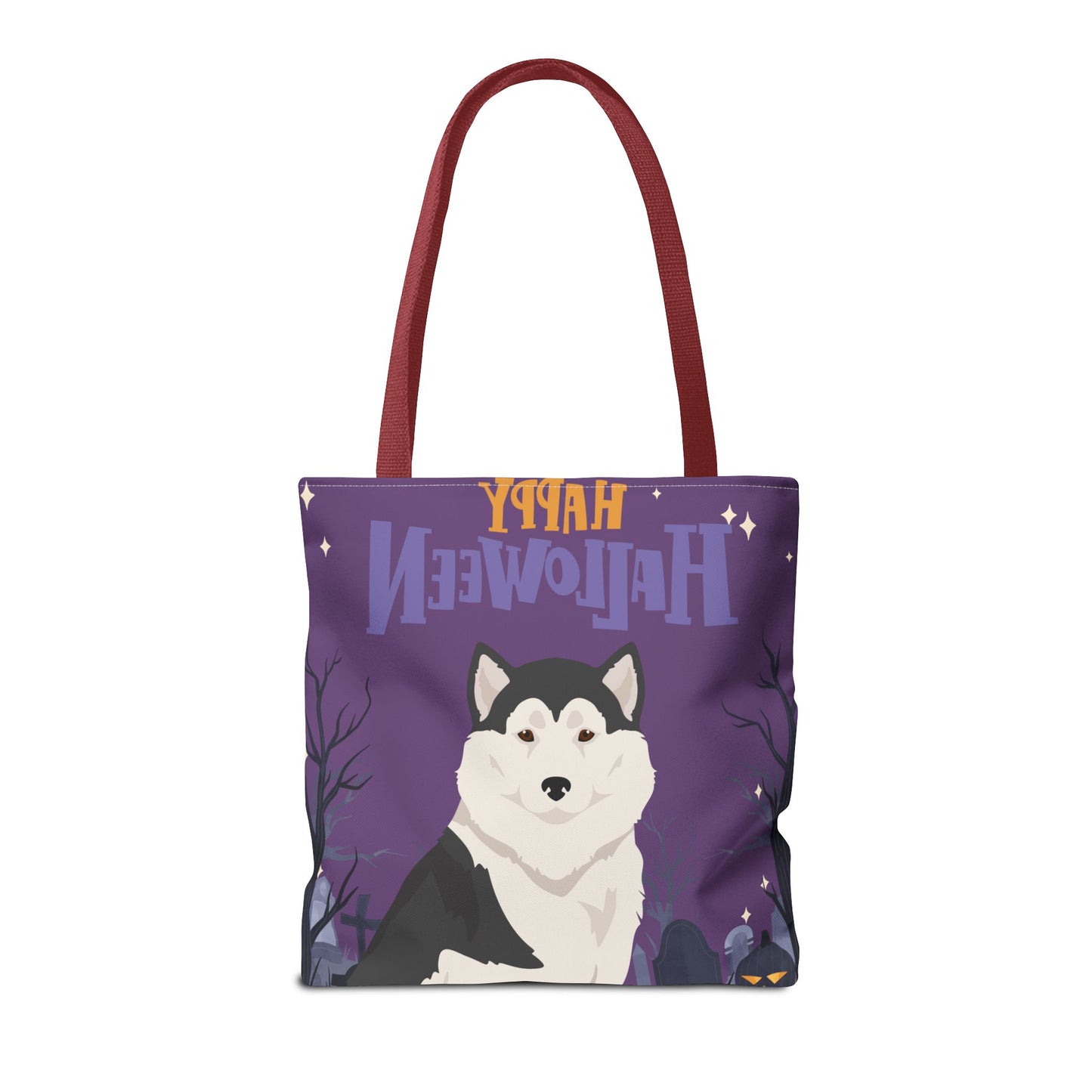 Greenland Dog Dog Happy Halloween Tote Bag 16x16