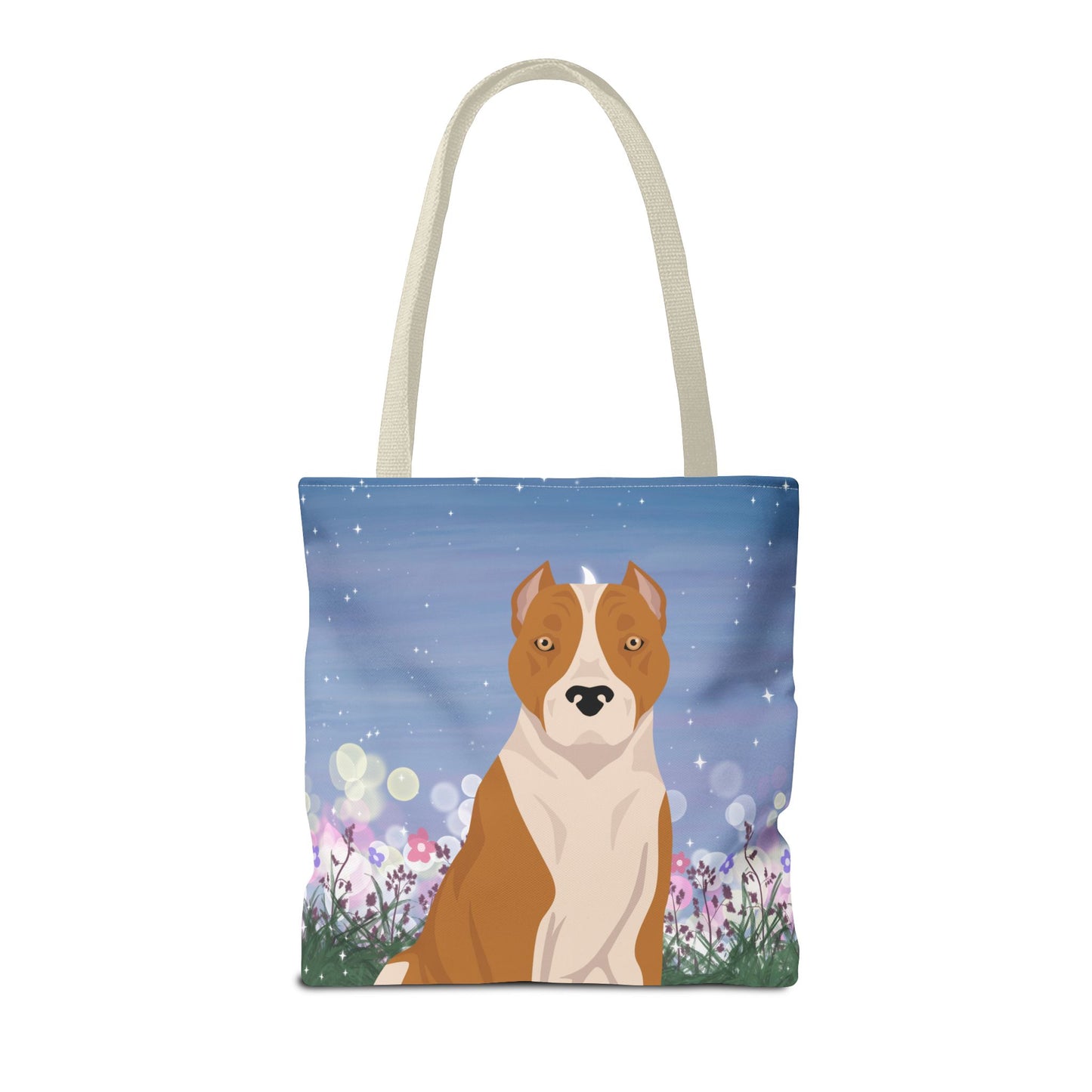 American Staffordshire Terrier Dog Tote Bag 16x16