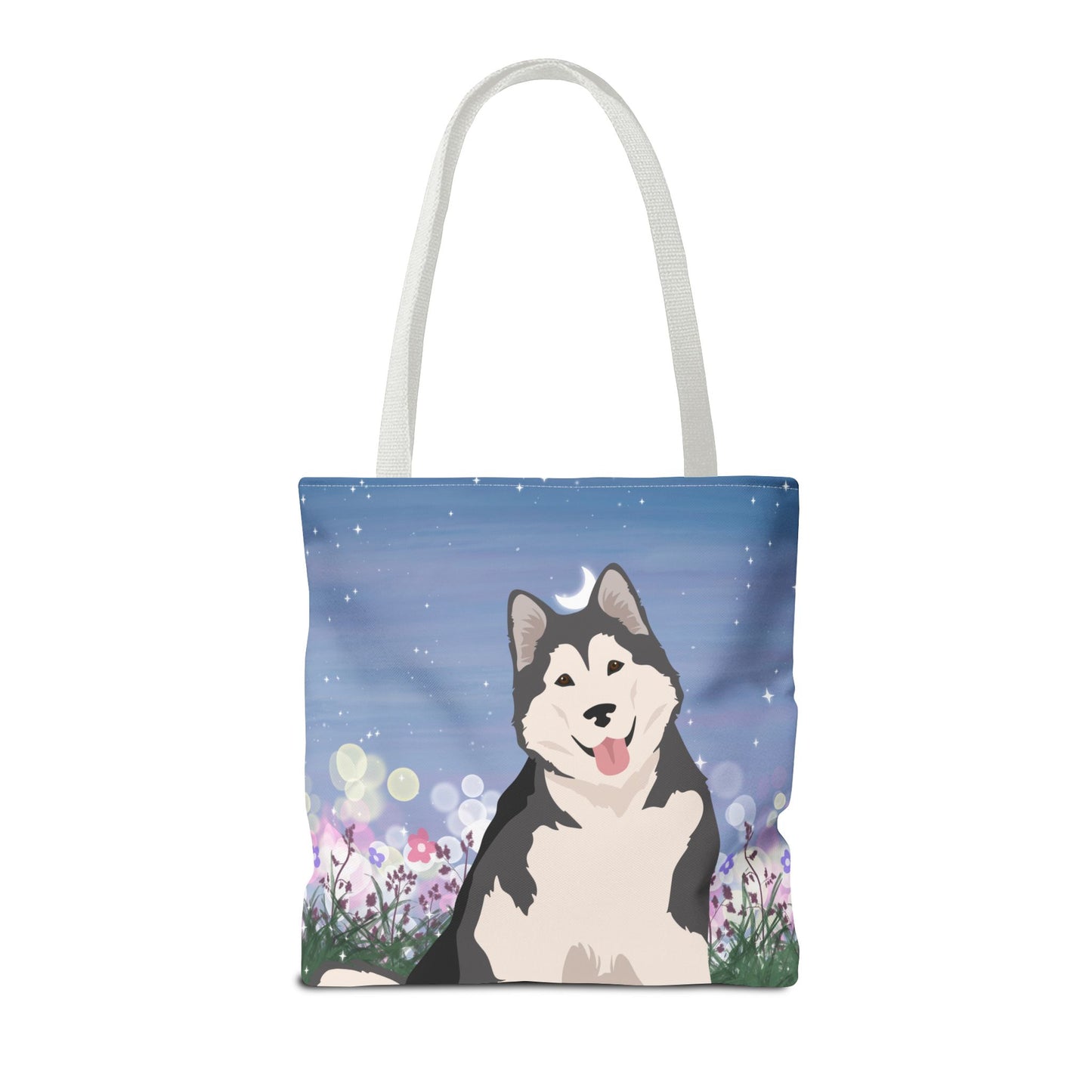 Alaskan Malamute Dog Tote Bag 16x16