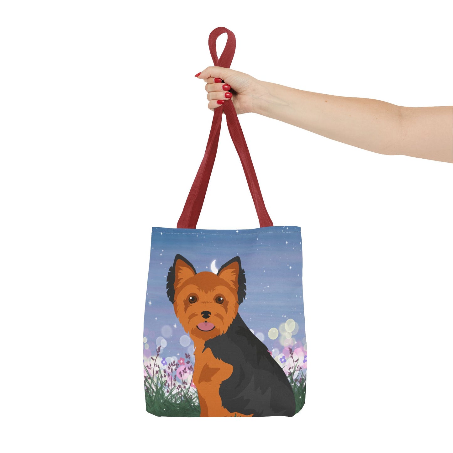 Yorkshire Terrier Dog Tote Bag 13x13