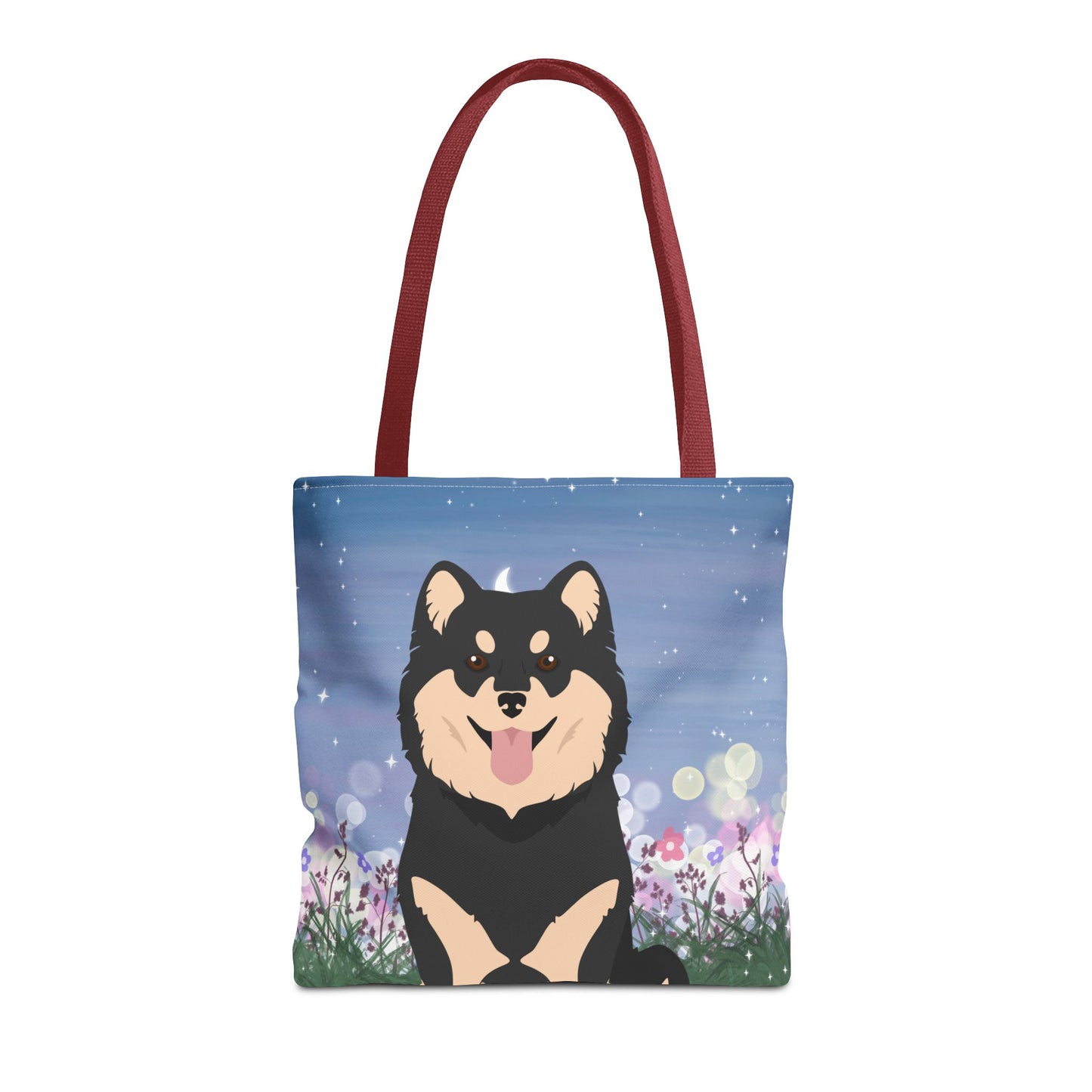 Finnish Lapphund Dog Tote Bag 16x16