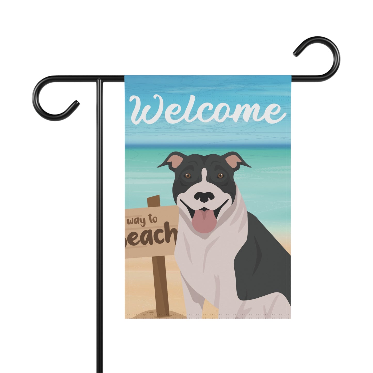 Pit Bull Dog Garden Flag
