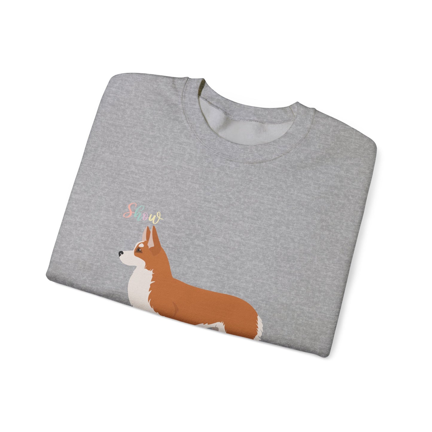 Pembroke Welsh Corgi Dog Unisex Heavy Blend Crewneck Sweatshirt