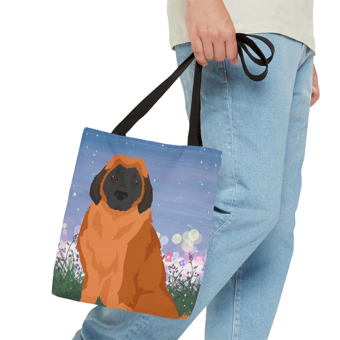 Leonberger Dog Tote Bag 13x13