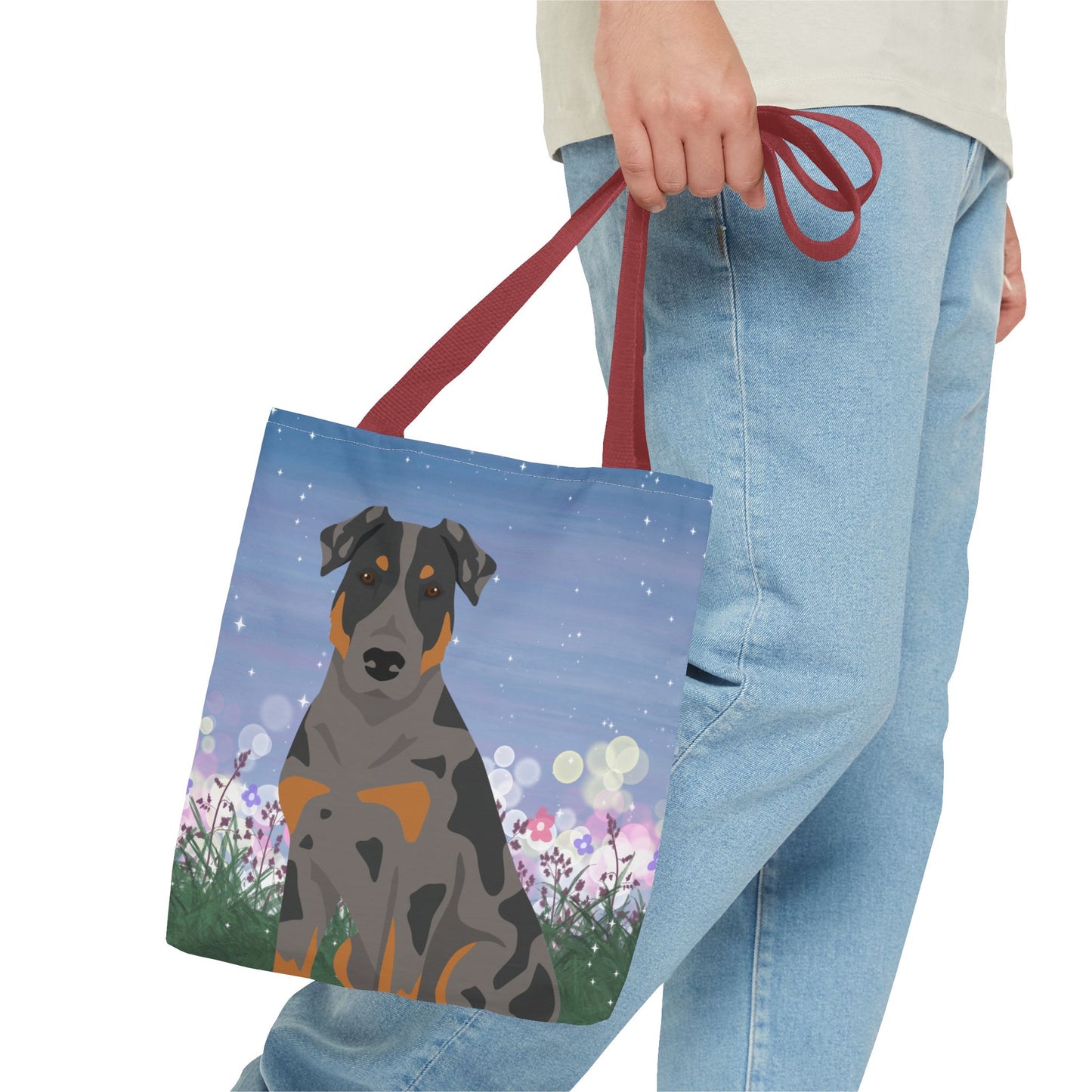 Beauceron Dog Tote Bag 13x13