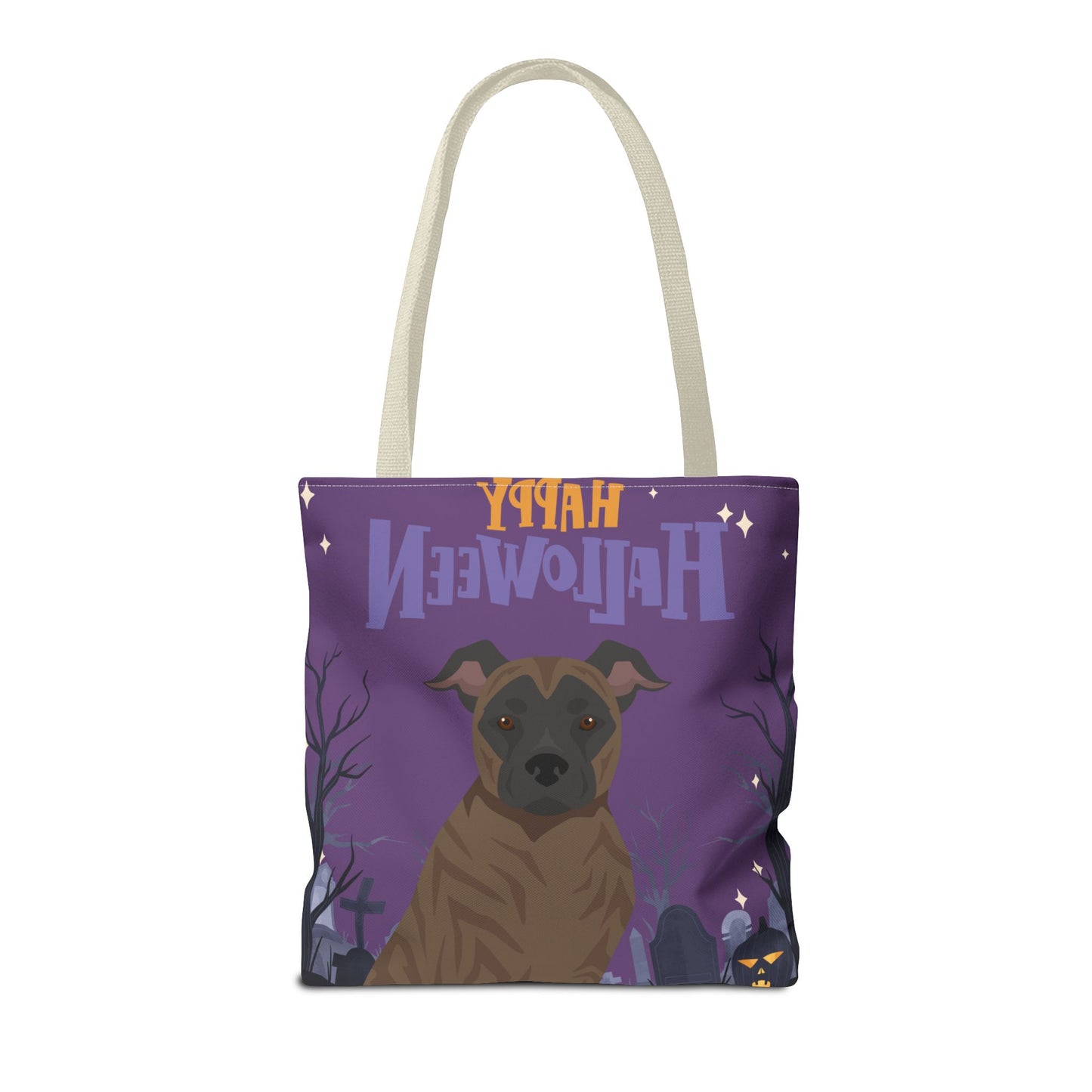 St Miguel Cattle Dog Dog Happy Halloween Tote Bag 16x16