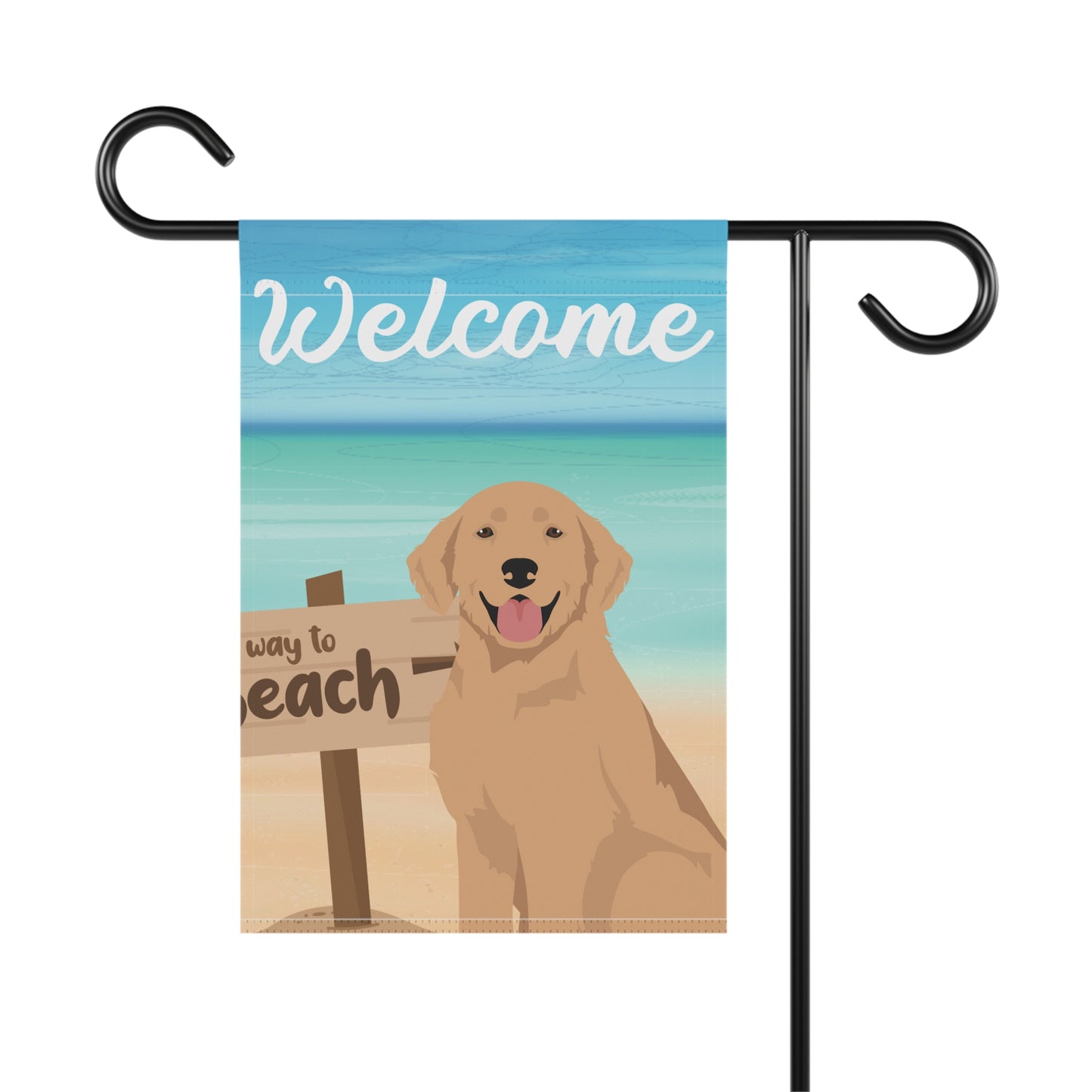 Hovawart Dog Garden Flag