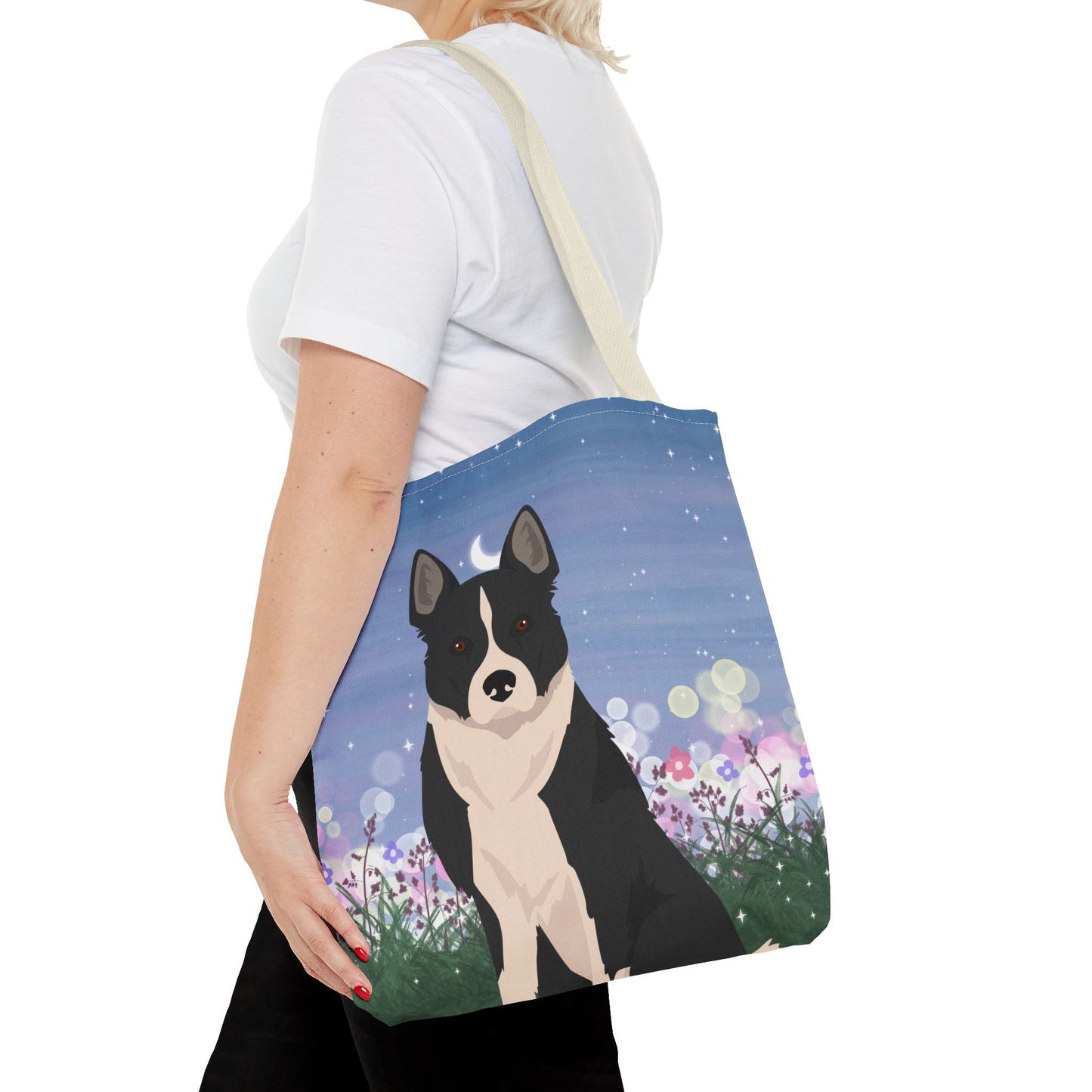 Karelian Bear Dog Dog Tote Bag 16x16