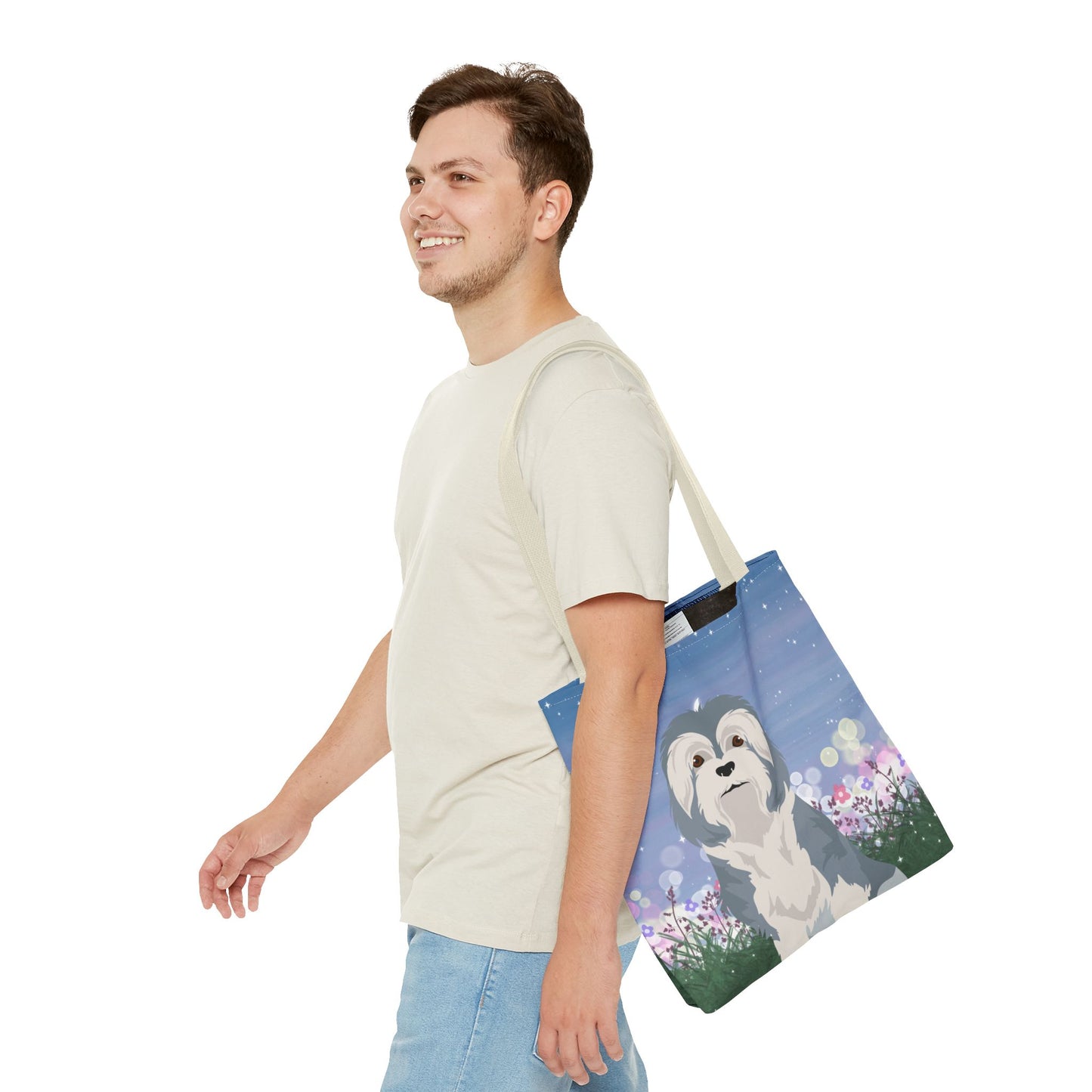 Lowchen Dog Tote Bag 16x16