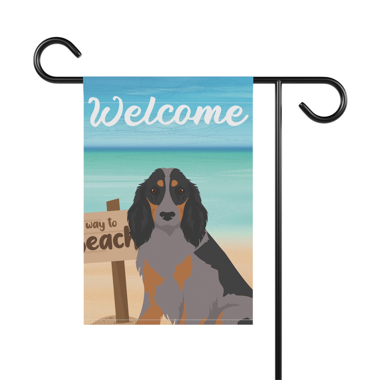 Picardy Spaniel Dog Garden Flag