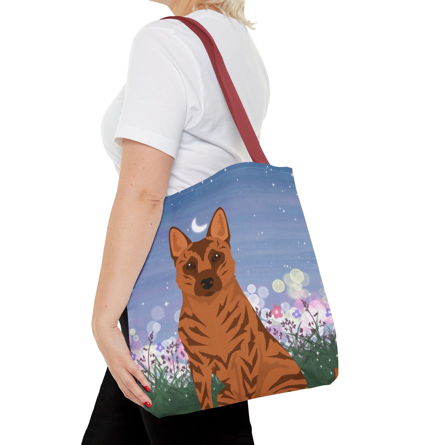 Kai Ken Dog Tote Bag 16x16