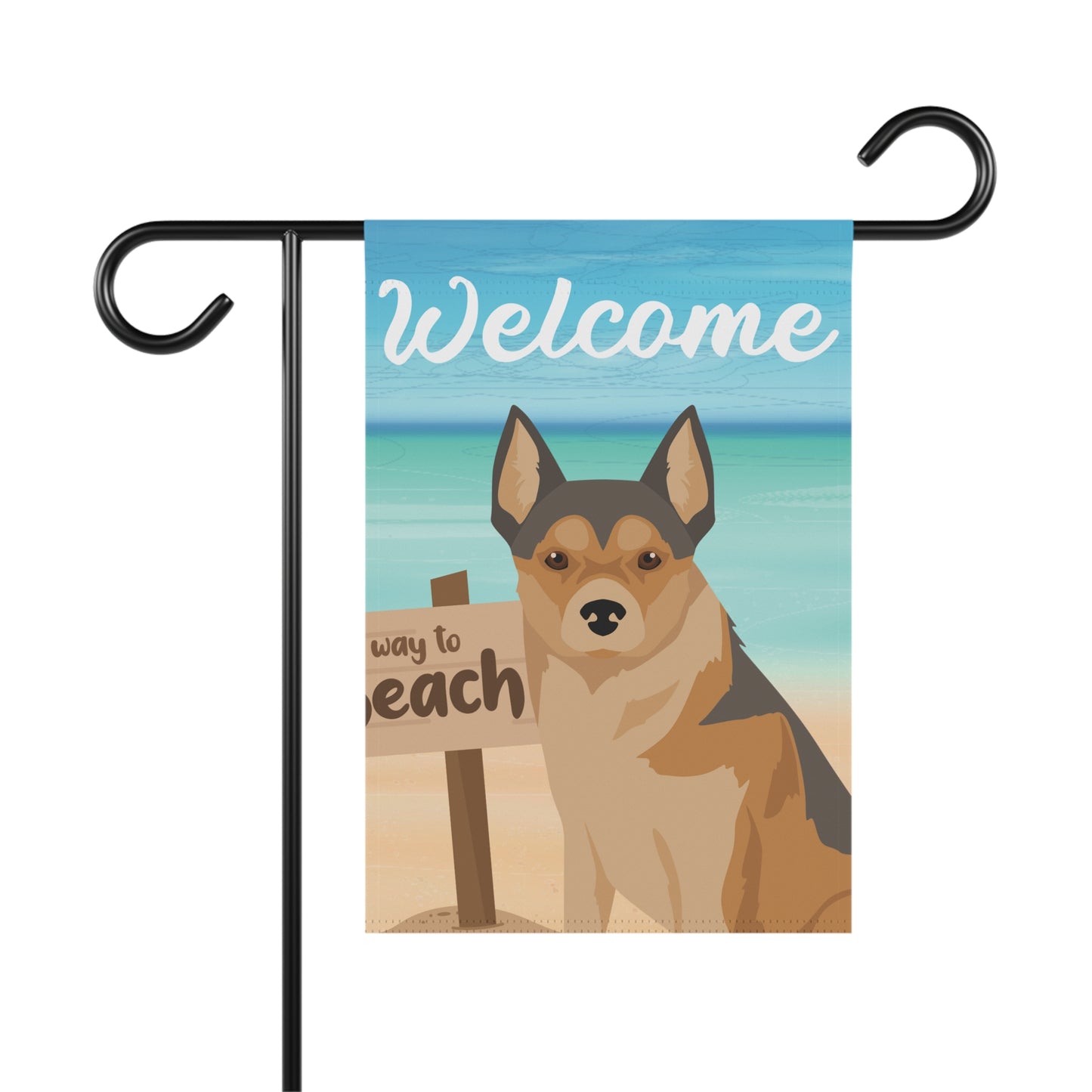 Norwegian Lundehund Dog Garden Flag