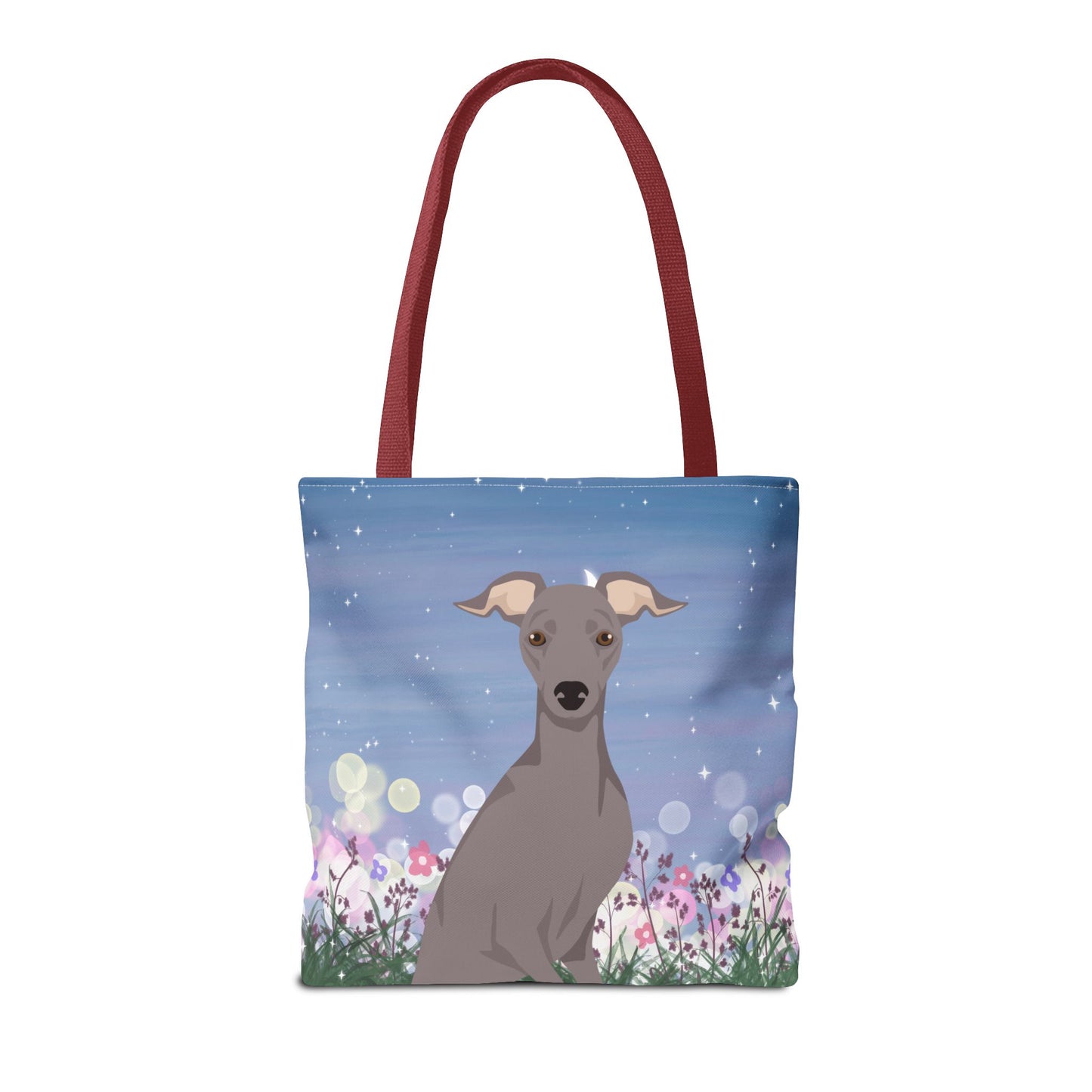 Italian Greyhound Dog Tote Bag 16x16