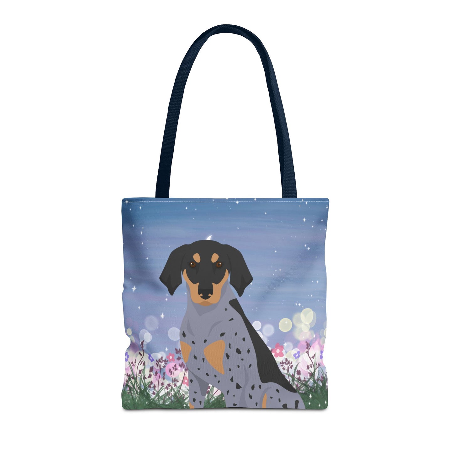 Bluetick Coonhound Dog Tote Bag 16x16