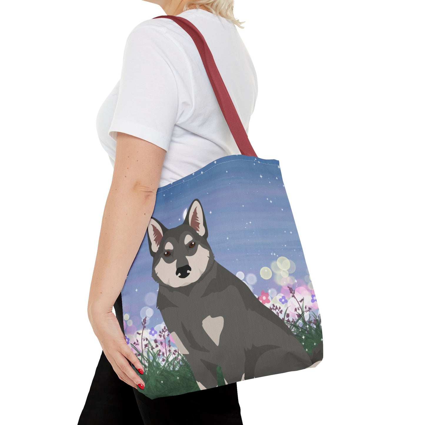 East Siberian Laika Dog Tote Bag 16x16