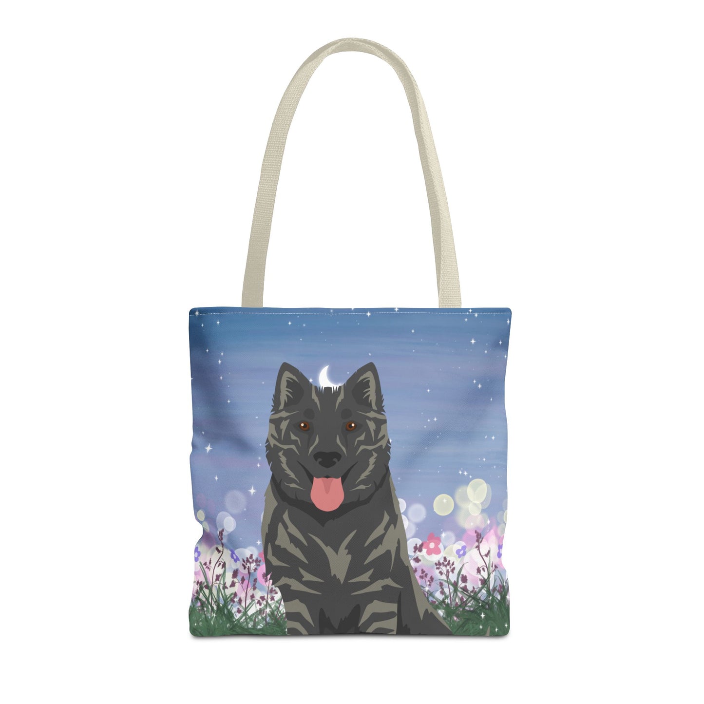 Kintamani Bail Dog Tote Bag 16x16