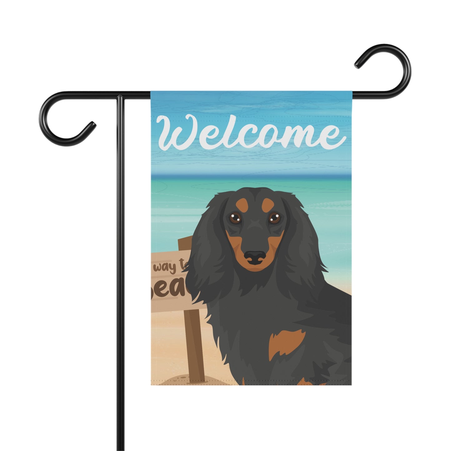 Dachshund Dog Garden Flag