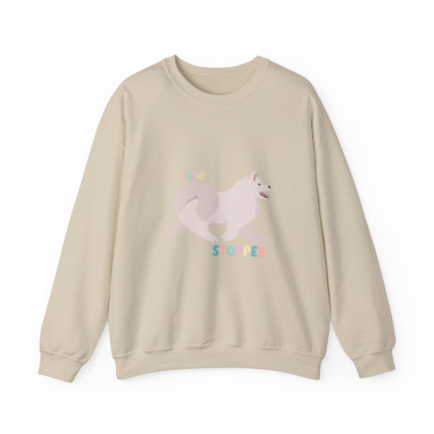 Samoyed Dog Unisex Heavy Blend Crewneck Sweatshirt