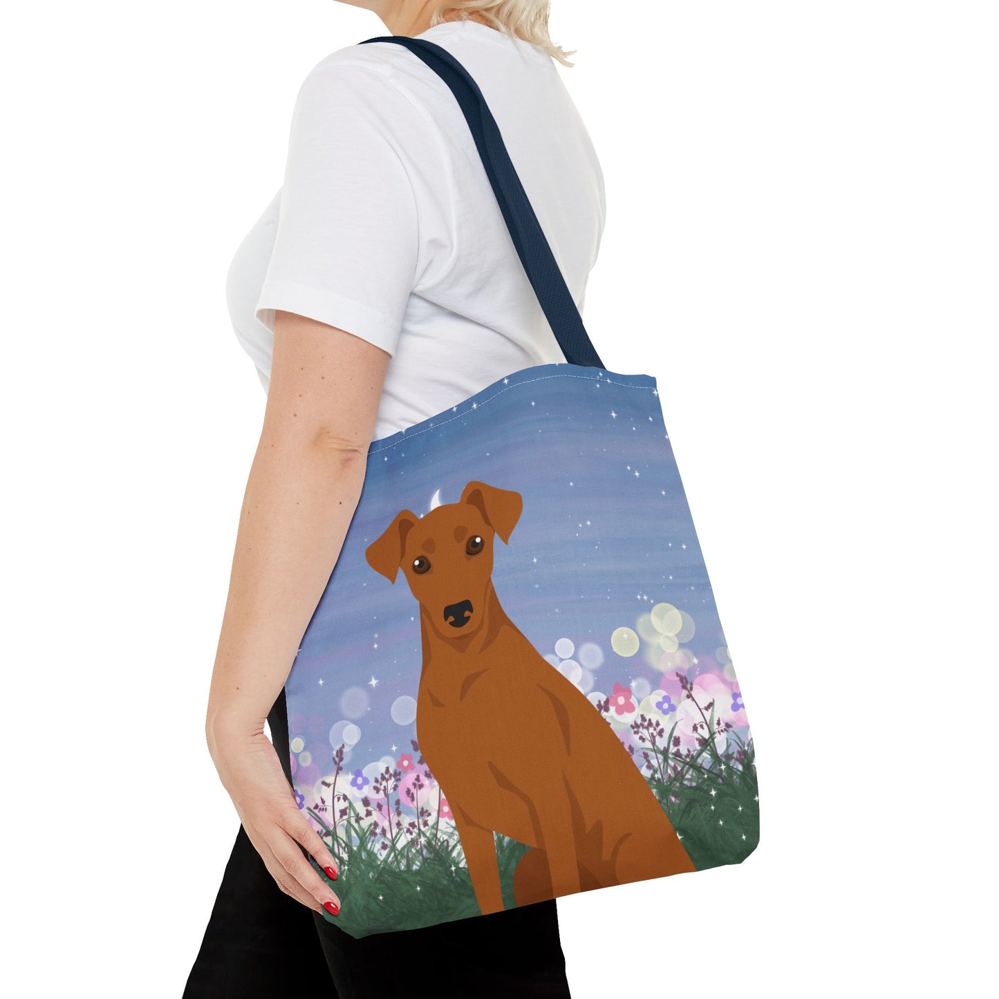 German Pinscher Dog Tote Bag 16x16