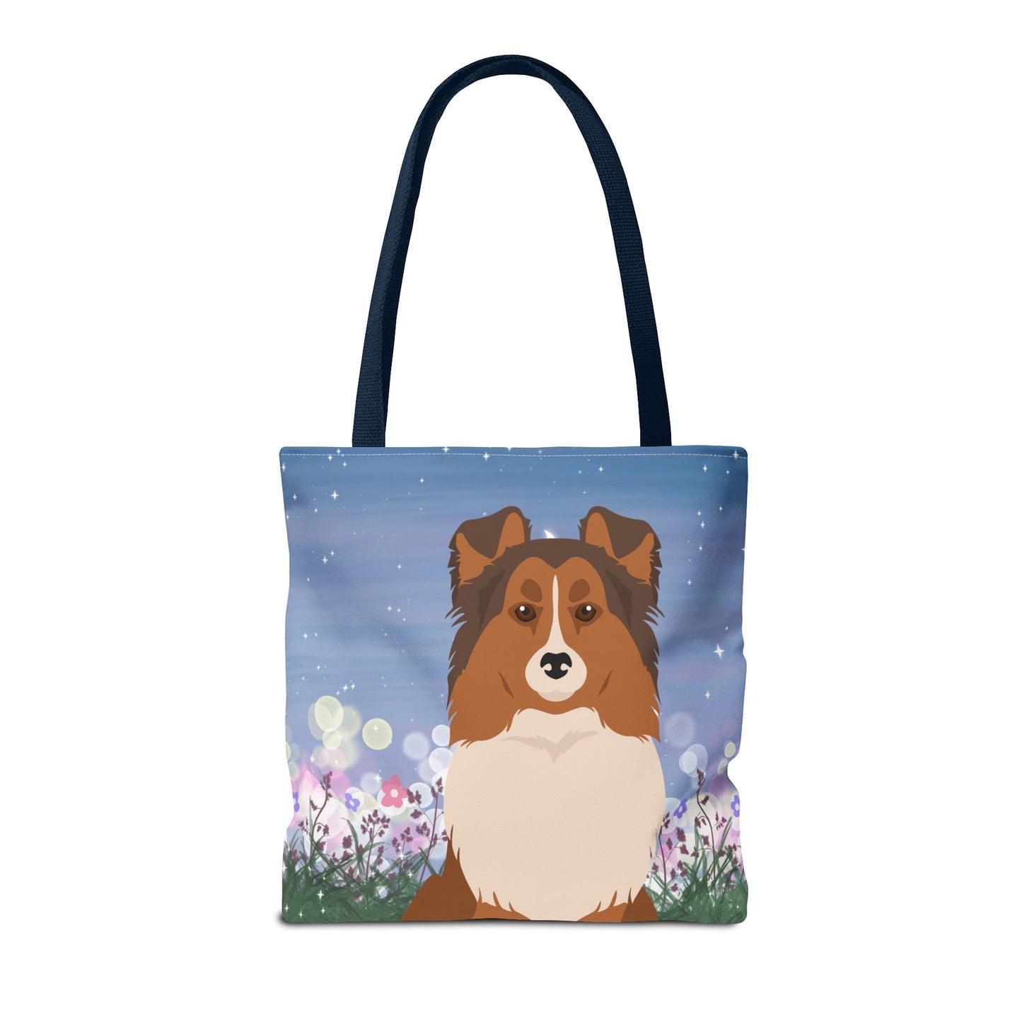Shetland Sheepdog Dog Tote Bag 16x16