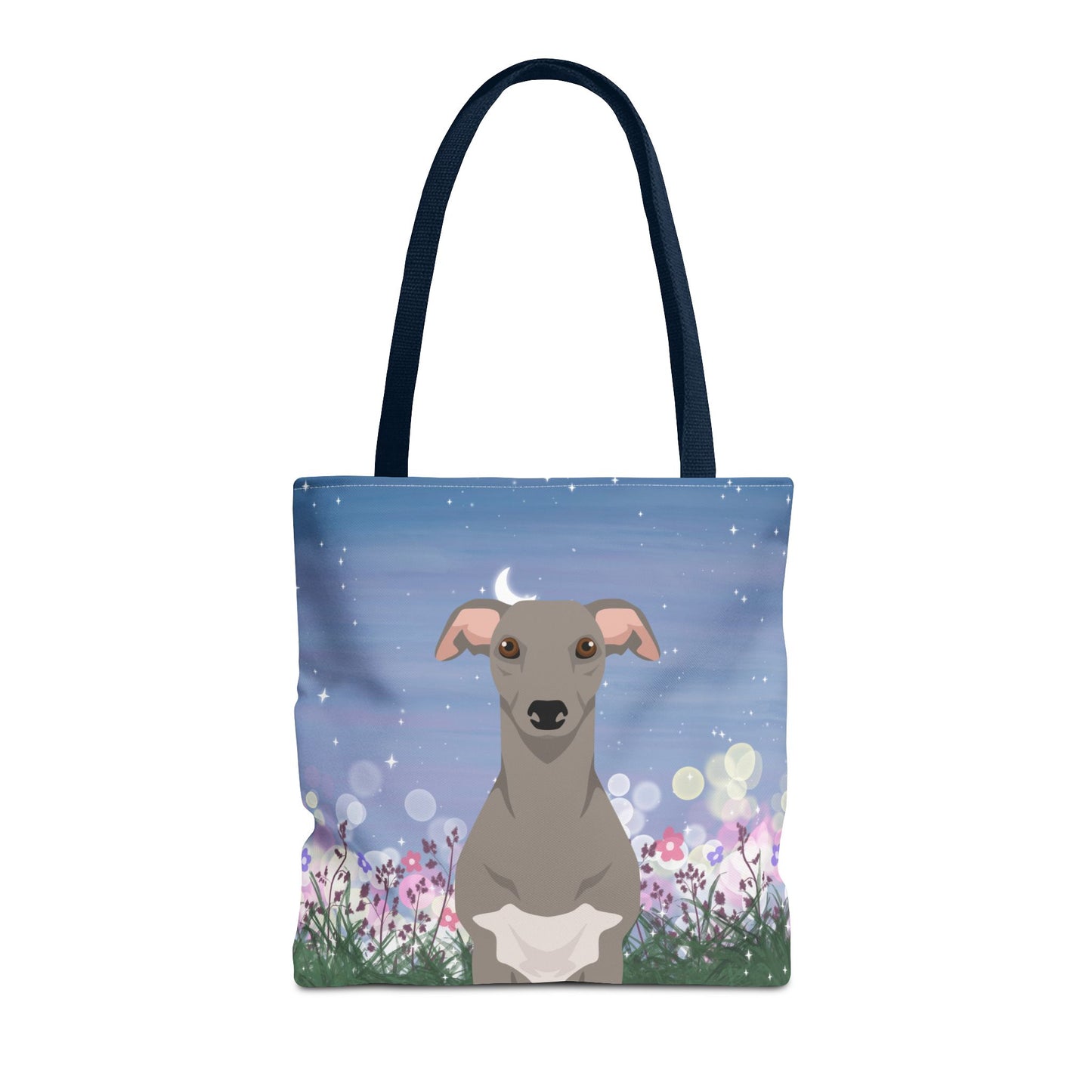 Whippet Dog Tote Bag 16x16