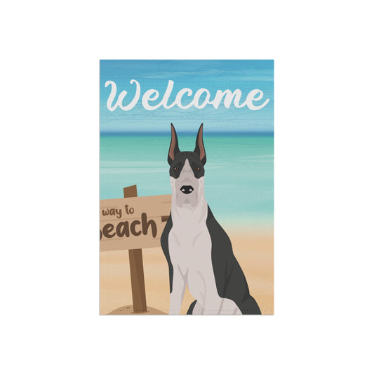 Great Dane Dog Garden Flag