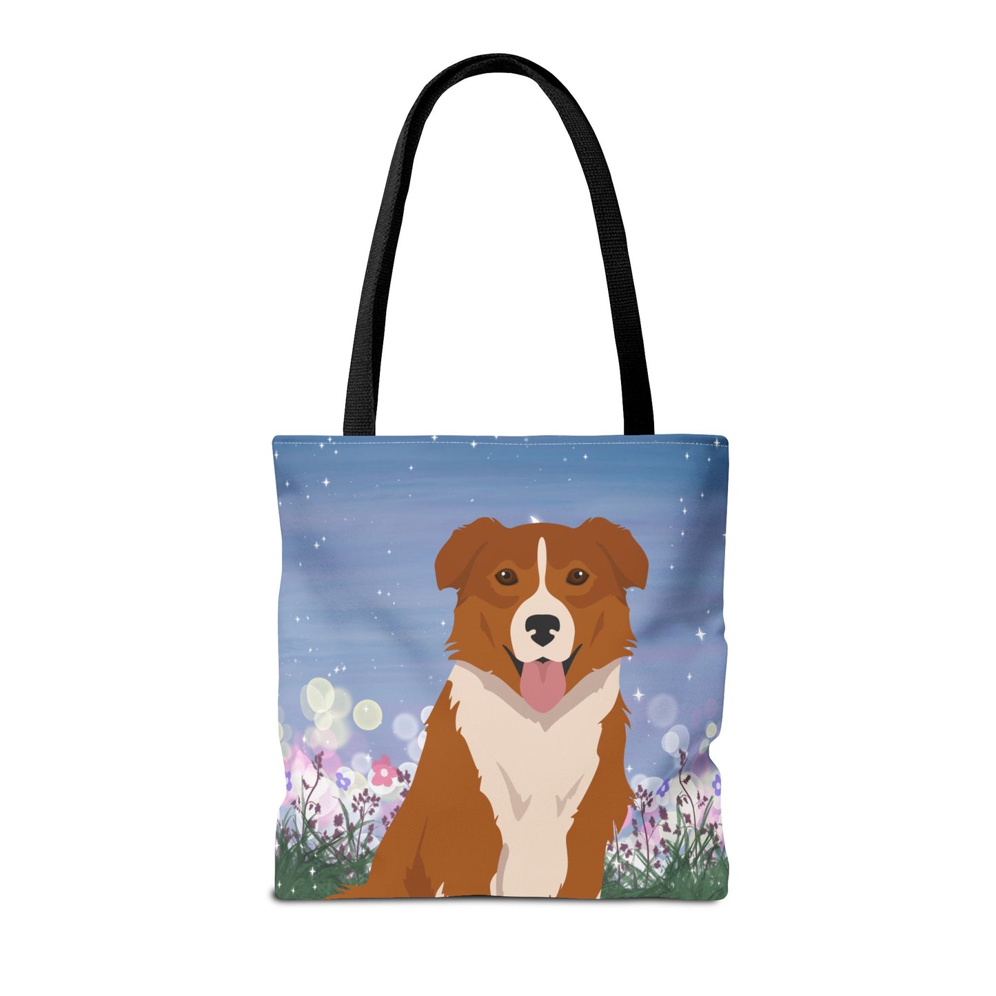 English Shepherd Dog Tote Bag 16x16