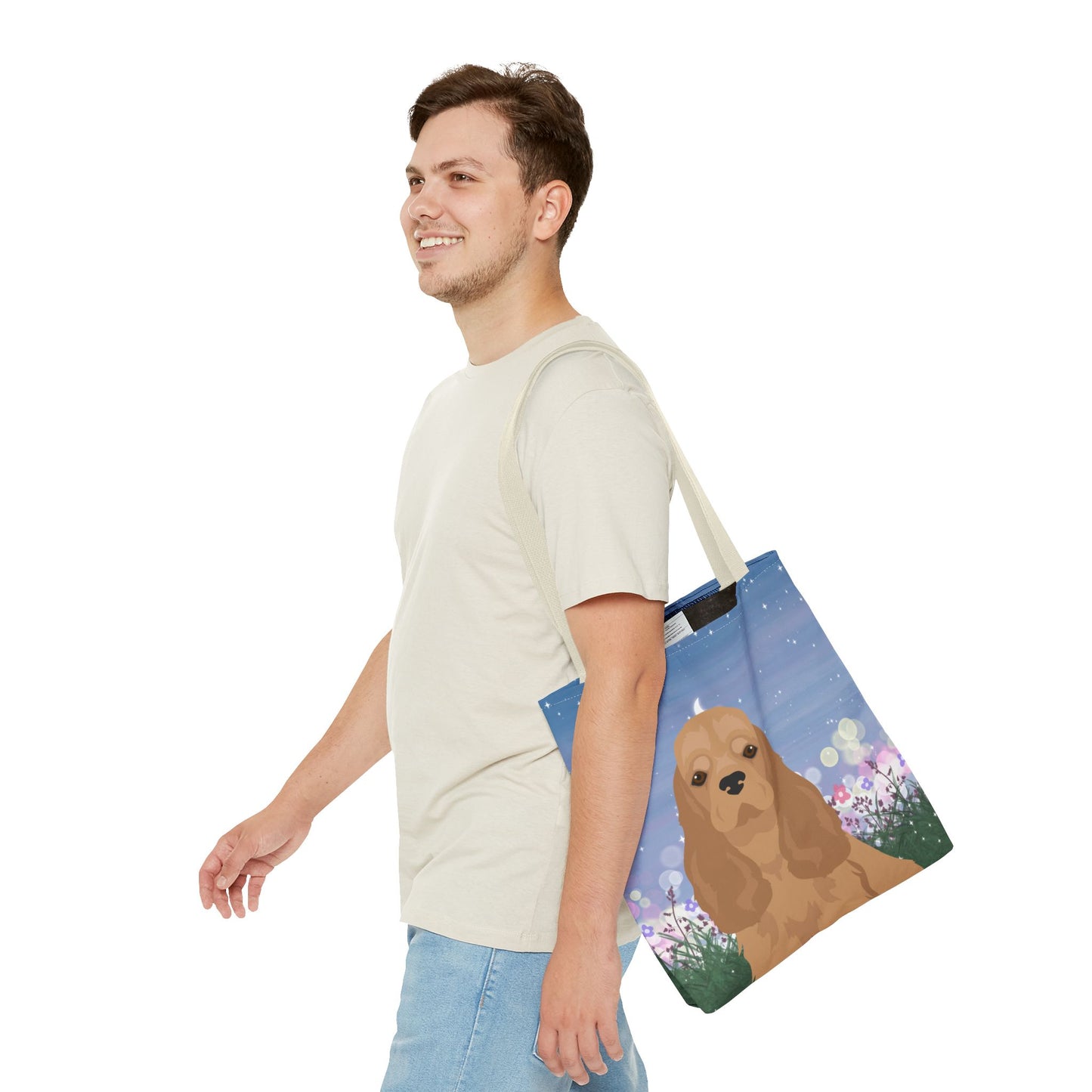 Cocker Spaniel Dog Tote Bag 16x16