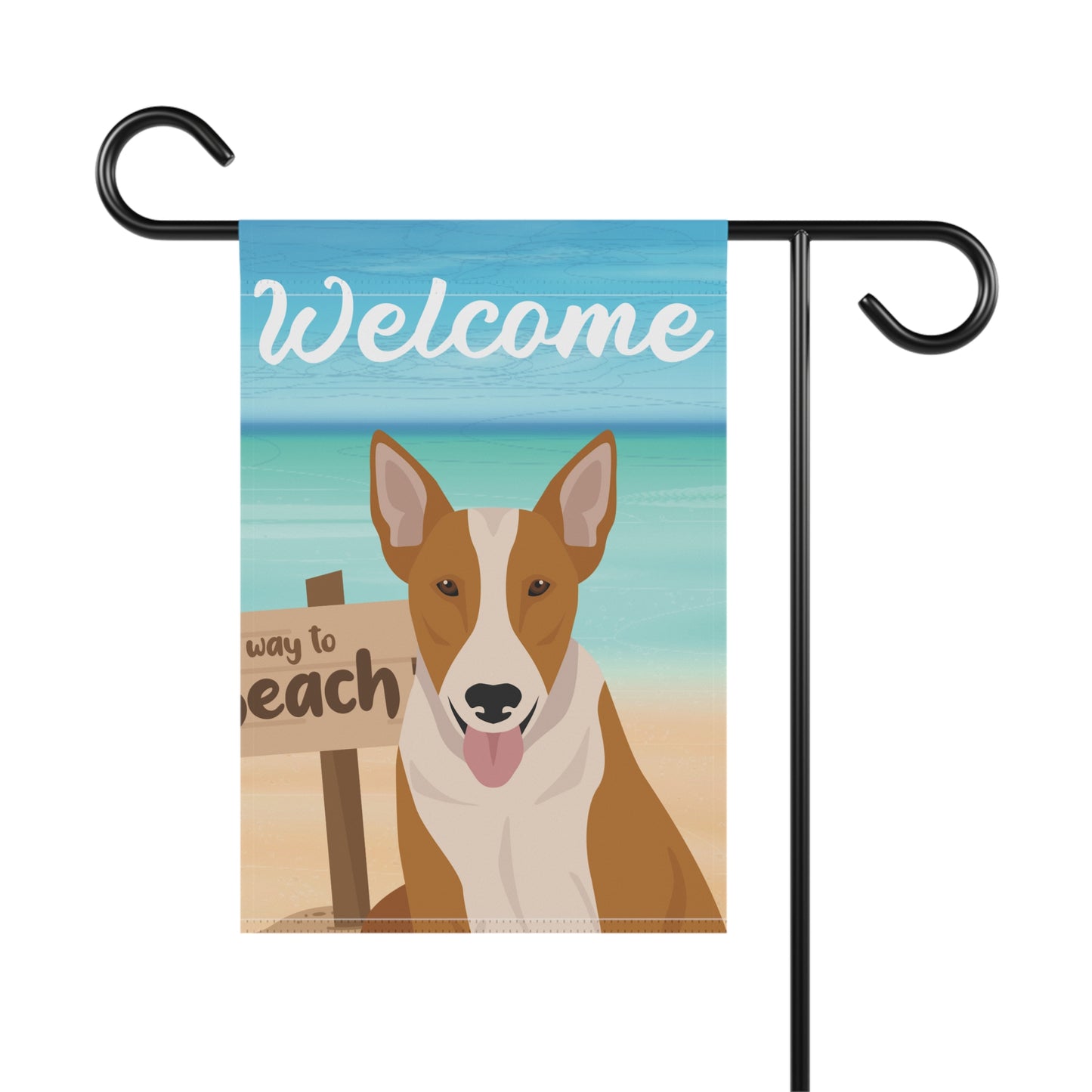 Bull Terrier Dog Garden Flag
