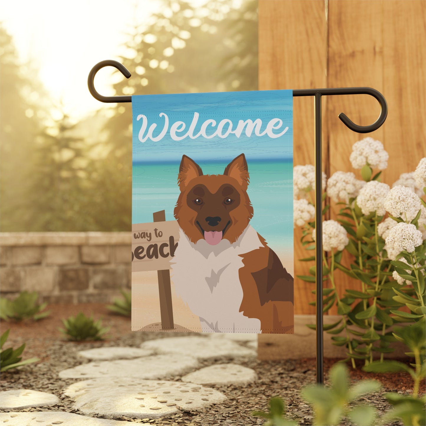 Elo Dog Garden Flag
