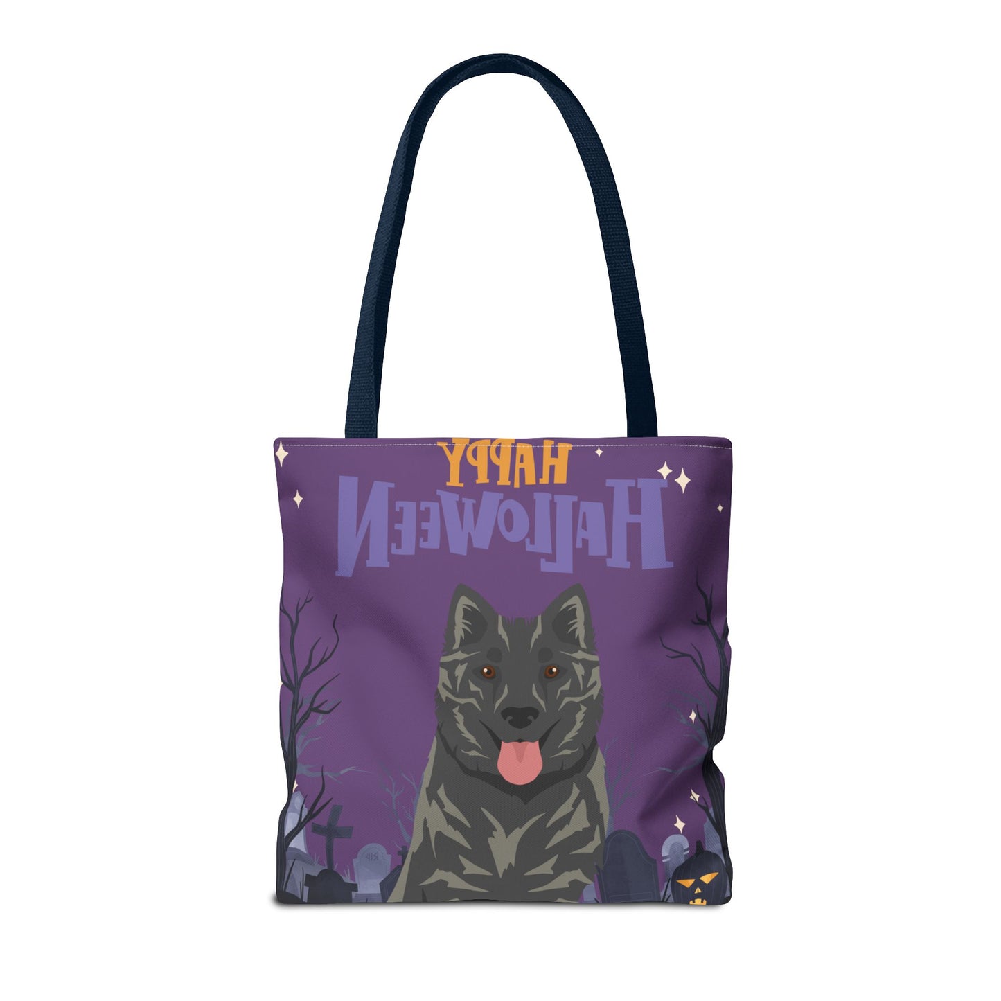 Kintamani Bali Dog Dog Happy Halloween Tote Bag 16x16