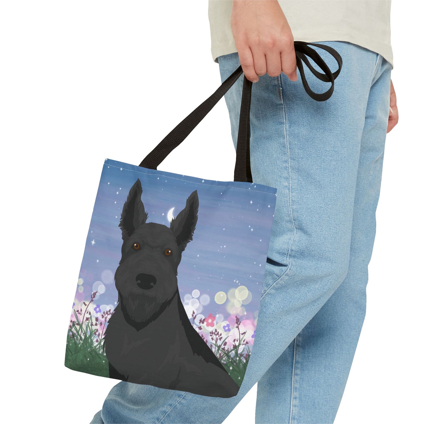Scottish Terrier Dog Tote Bag 13x13