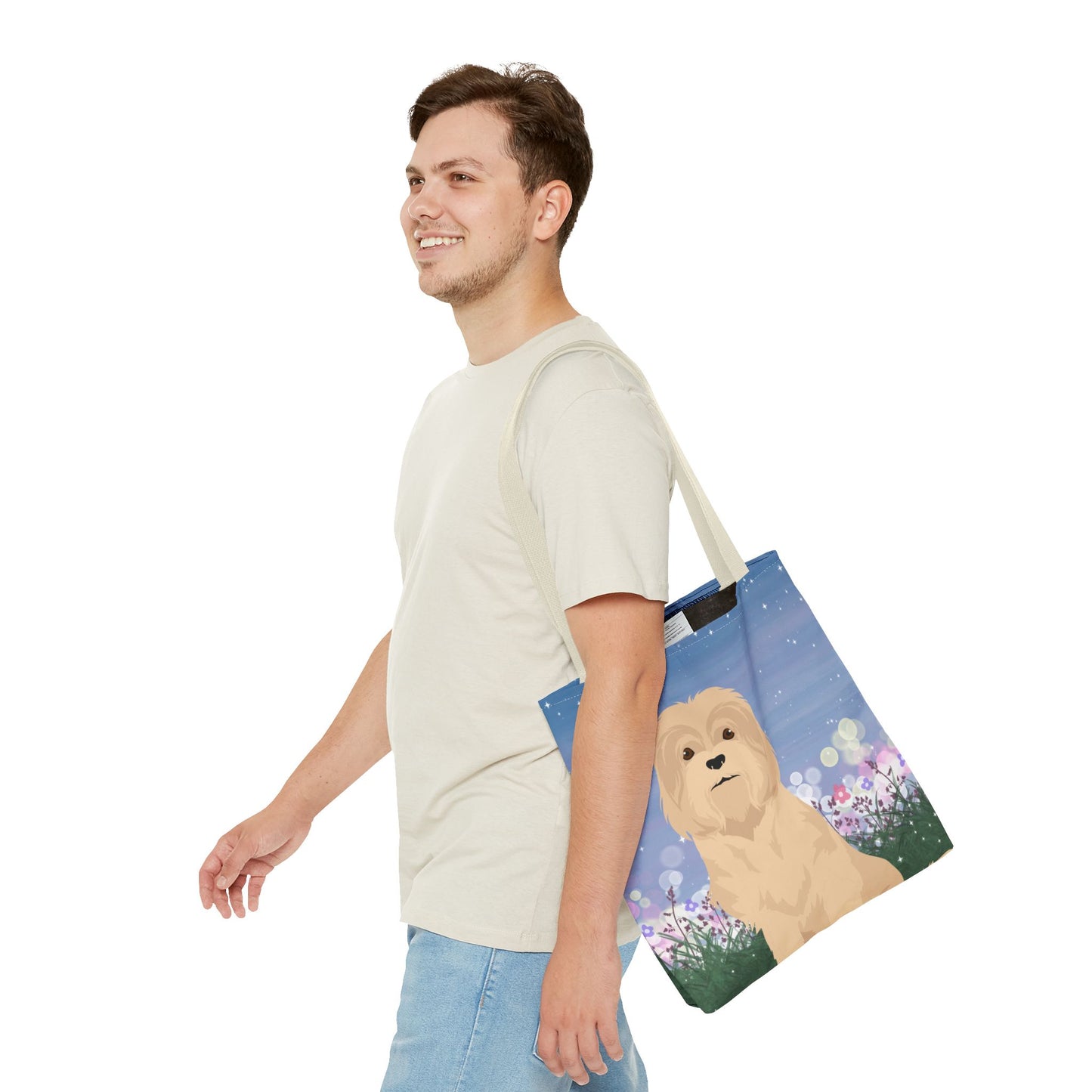 Lowchen Dog Tote Bag 16x16