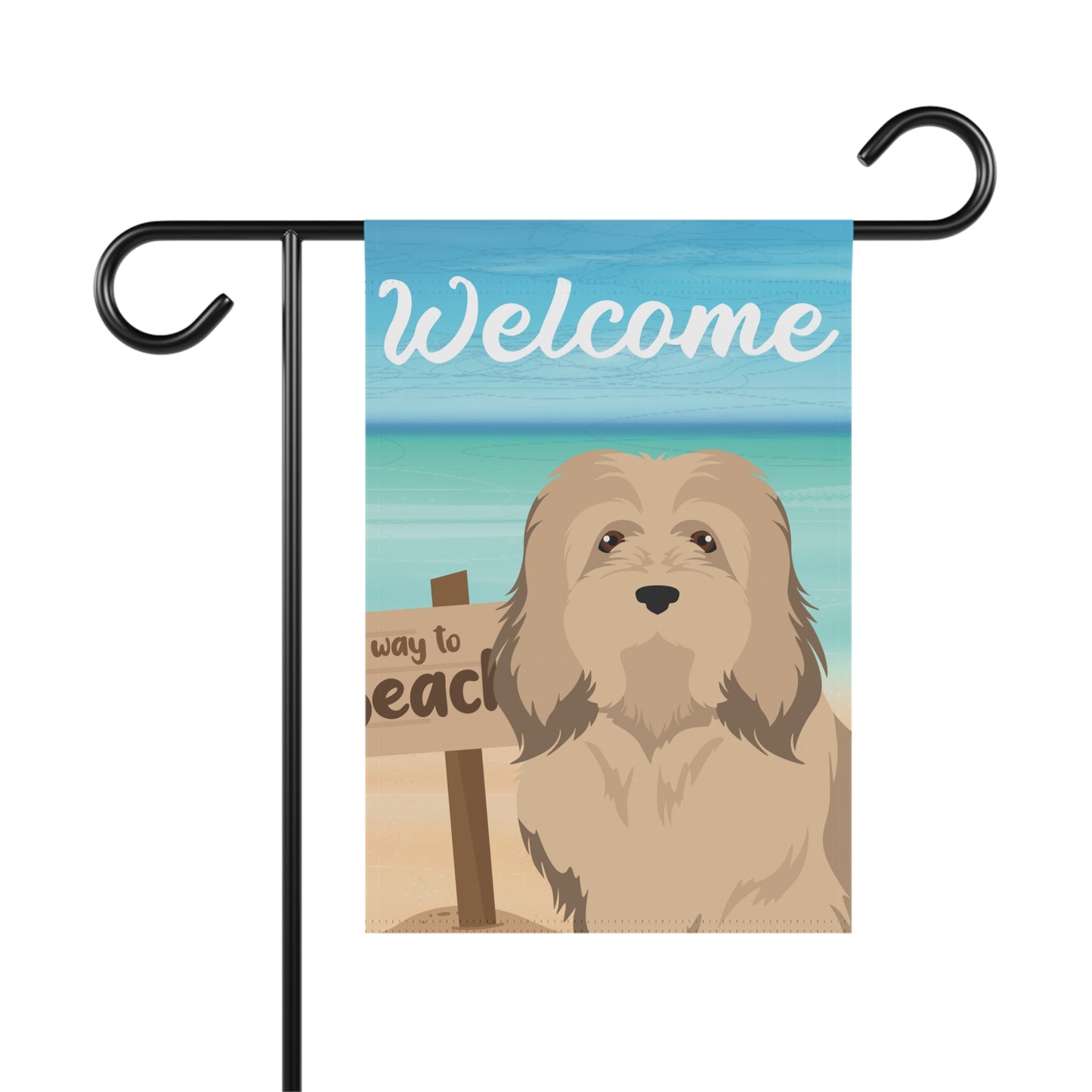 Havanese Dog Garden Flag