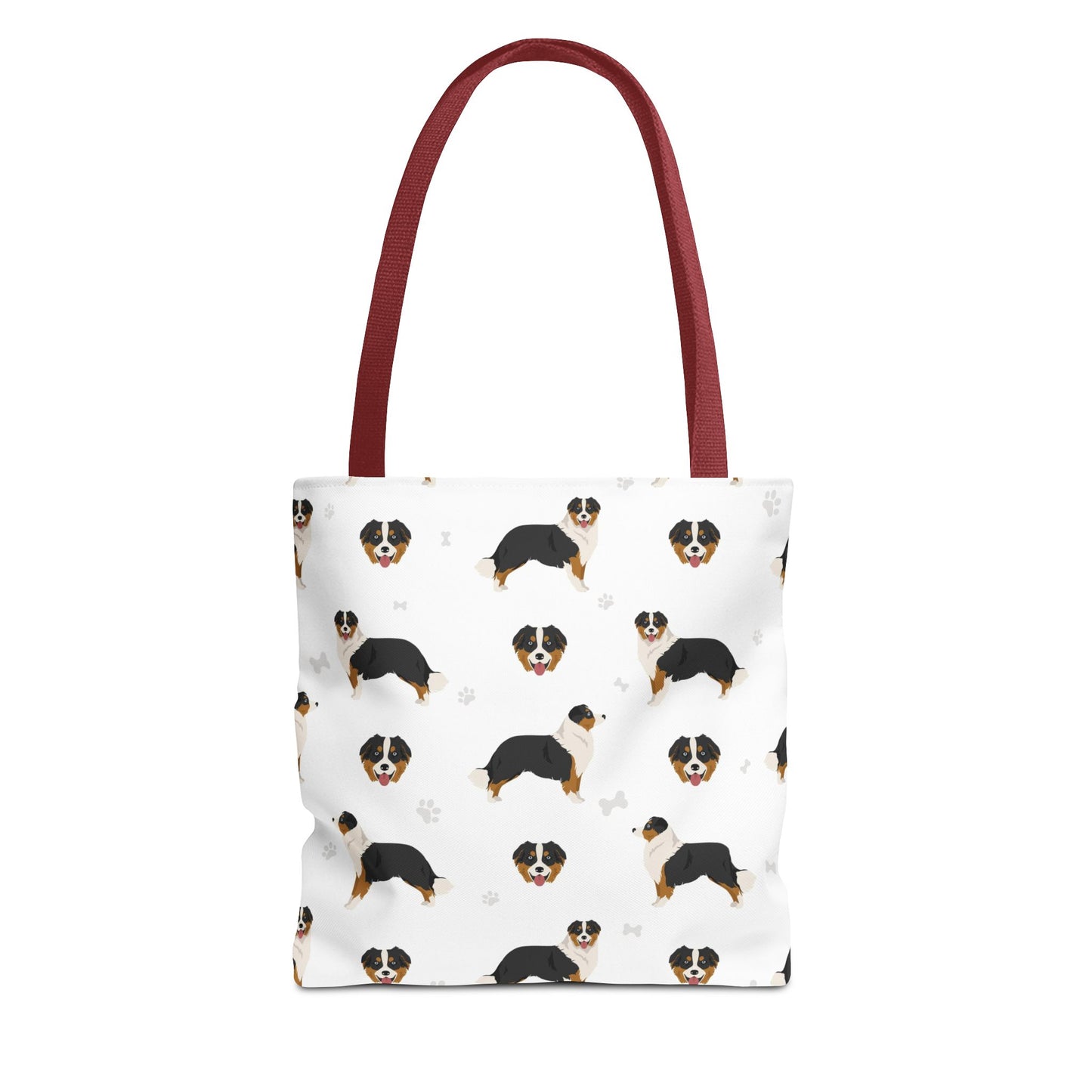 Australian Shepherd Dog Tote Bag, Aussie Dog Mom Gift