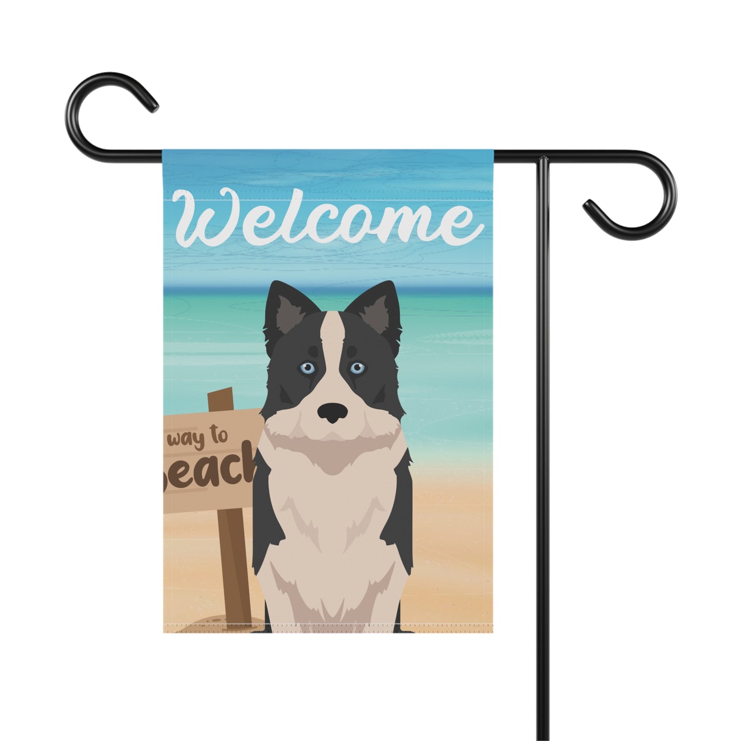 Yakutian Laika Dog Garden Flag