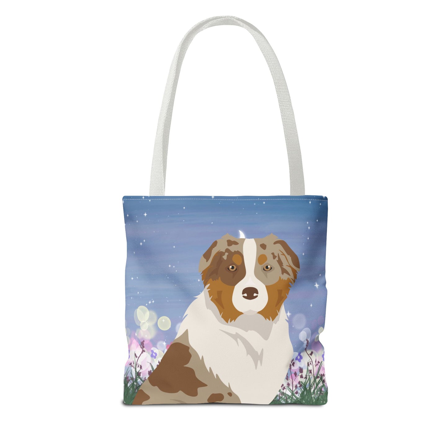 Australian Shepherd Dog Tote Bag 13x13