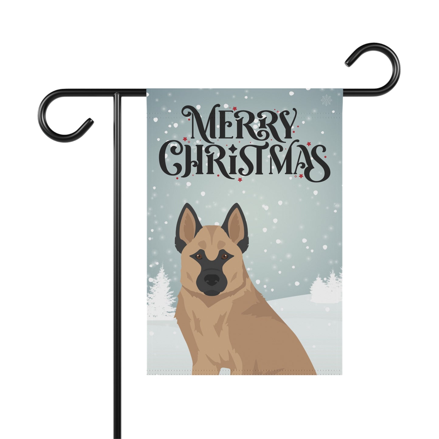 Hallefors Elkhound Dog Garden Flag