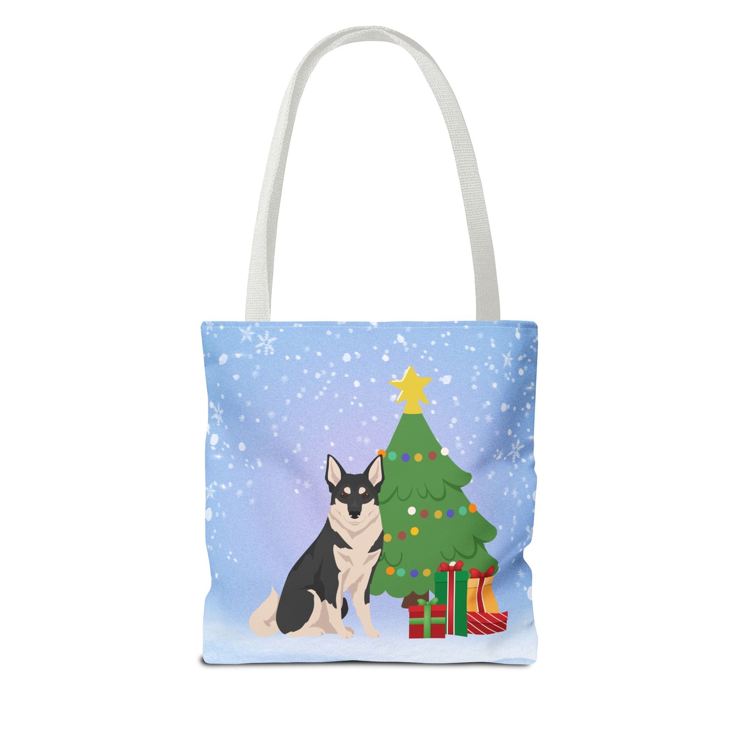 Swedish Elkhound Dog Tote Bag, Dog Mom Gift