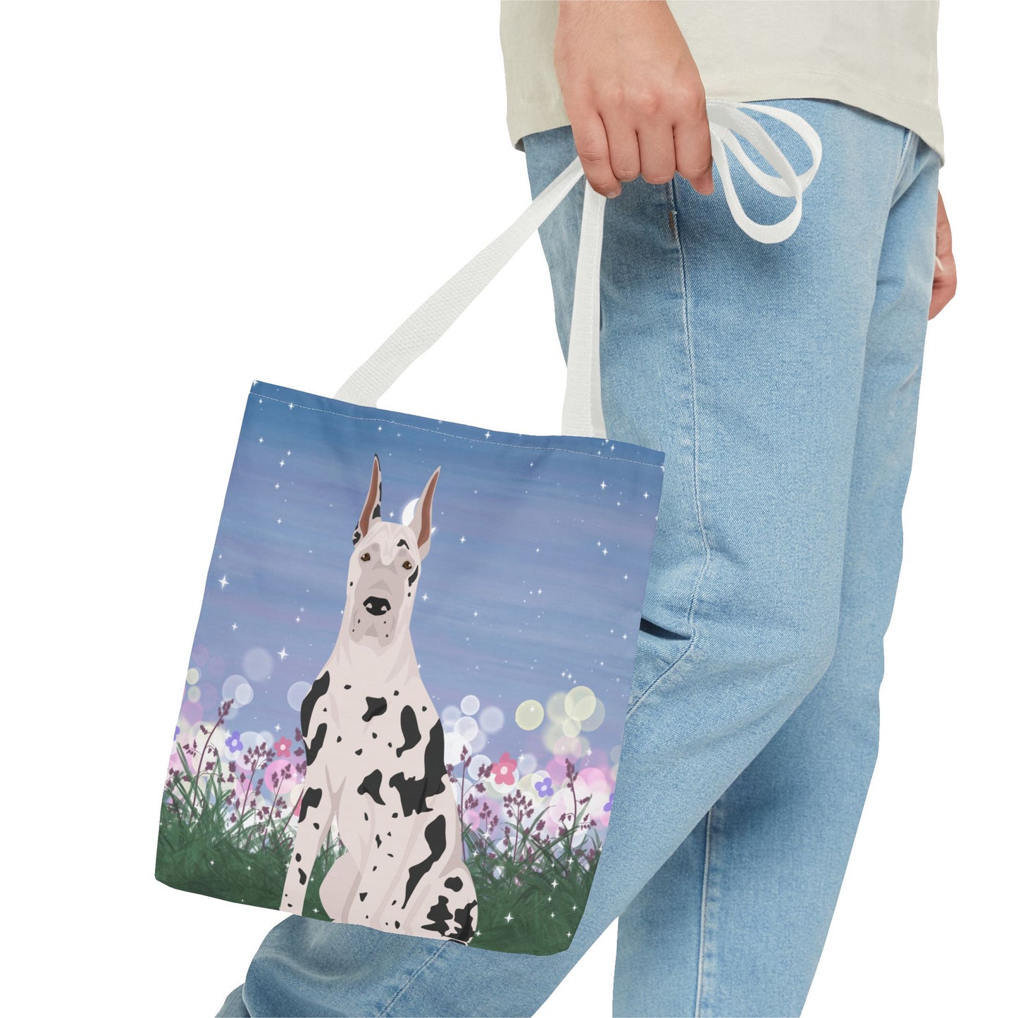 Great Dane Dog Tote Bag 13x13
