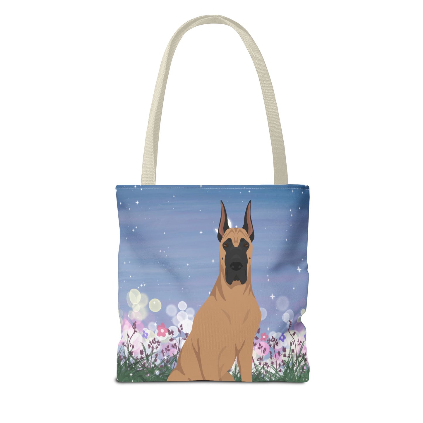 Great Dane Dog Tote Bag 13x13