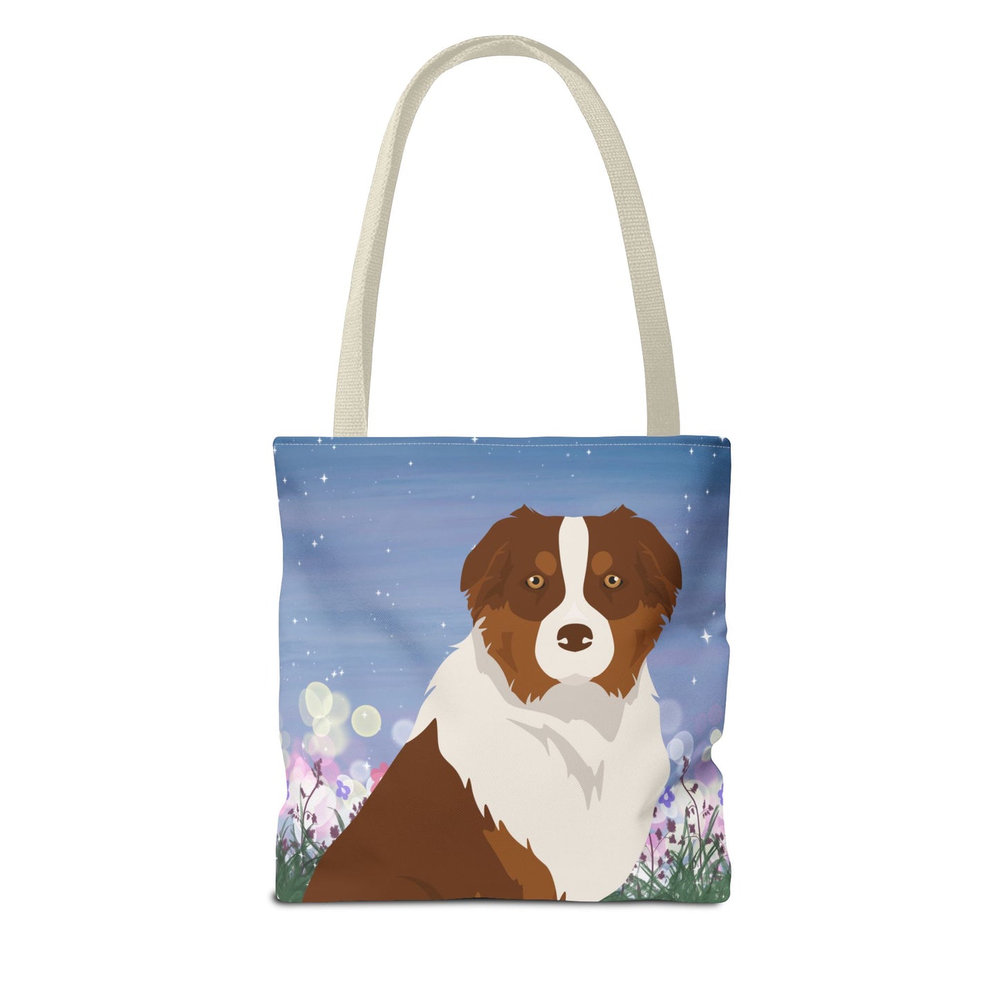Australian Shepherd Dog Tote Bag 13x13